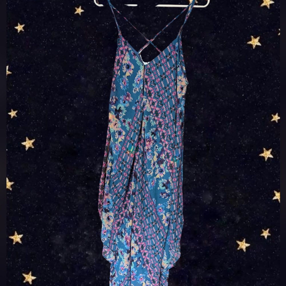 Astr Handkerchief Hem Dress